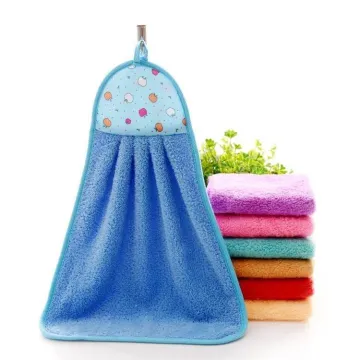 Multicolor Cotton Microfiber Hand Towel